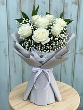 Букет цветов из:  Розы в Белоярском Ханты-Мансийского АО