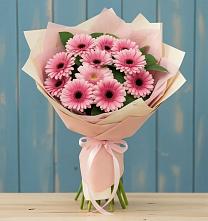 Букет цветов из:  Герберы в Белоярском Ханты-Мансийского АО